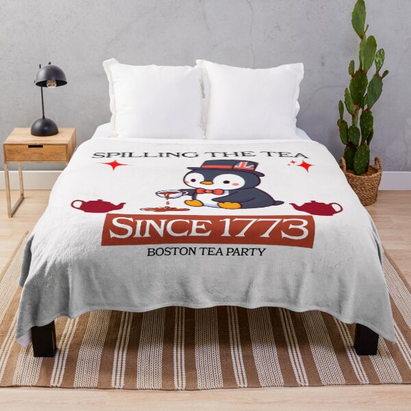 Item preview, boston tea party Penguin designed and sold by LemuellTrends.