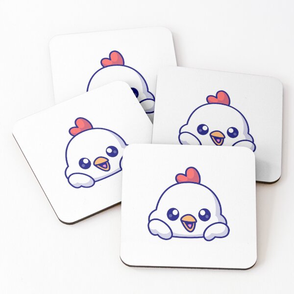 Item preview, Cute Chicken Head: Adorable Cartoon Vector Icon designed and sold by hjian8219.