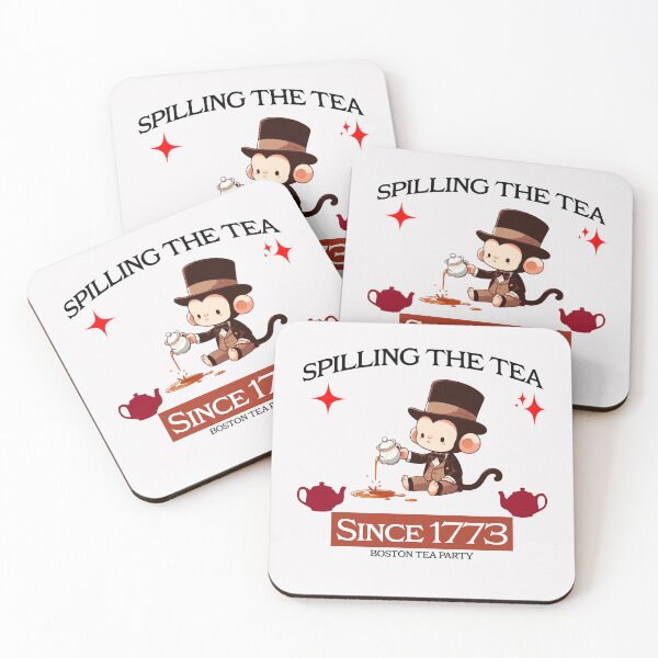 Item preview, boston tea party Monkey designed and sold by LemuellTrends.