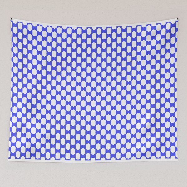 Item preview, Azure Whirl: Blue and White Seamless Tiling Pattern designed and sold by EnchantedDecor.