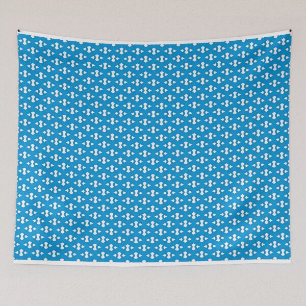 Item preview, Cairo Dream: Blue and White Seamless Tiling Pattern designed and sold by EnchantedDecor.