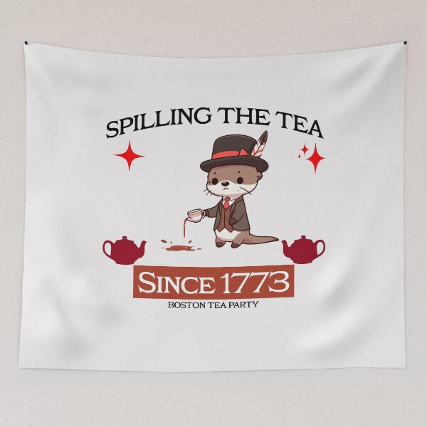 Item preview, boston tea party Otter designed and sold by LemuellTrends.