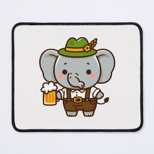 Item preview, oktoberfest Elephant designed and sold by LemuellTrends.