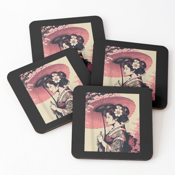 Item preview, Classic Portrait Geisha Woman Japan designed and sold by campbellbrent.
