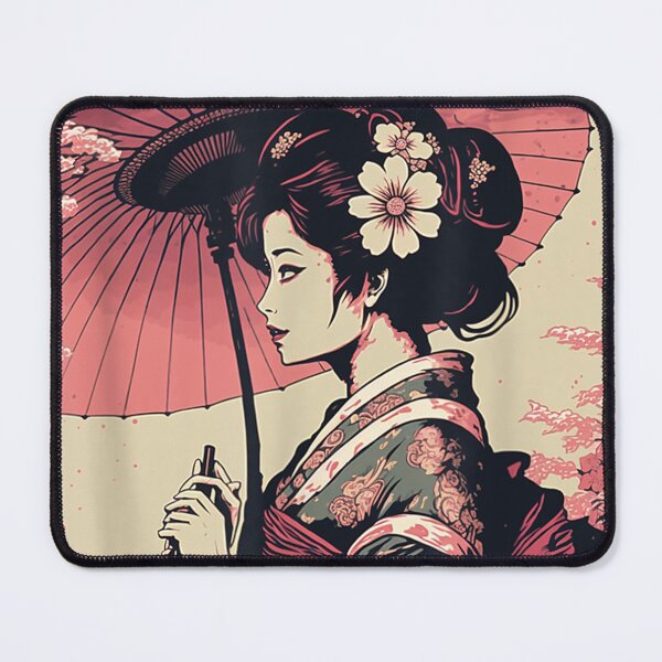 Item preview, Classic Portrait Geisha Woman Japan designed and sold by campbellbrent.