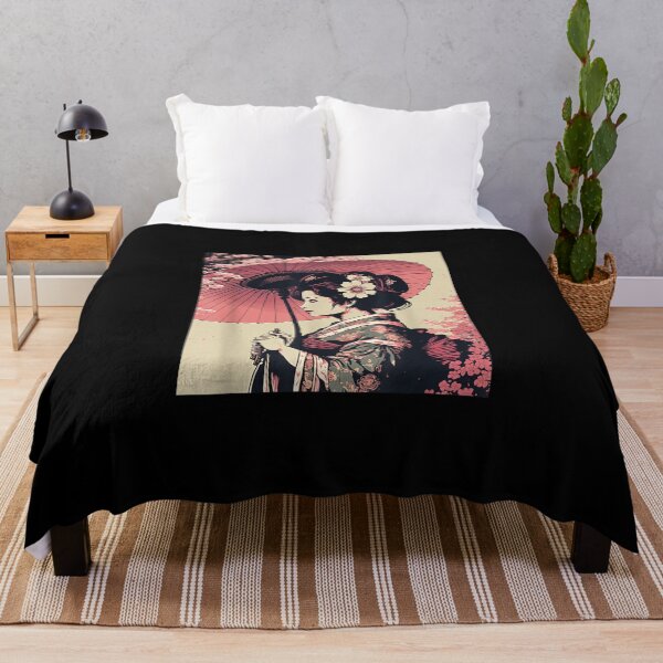 Item preview, Classic Portrait Geisha Woman Japan designed and sold by campbellbrent.