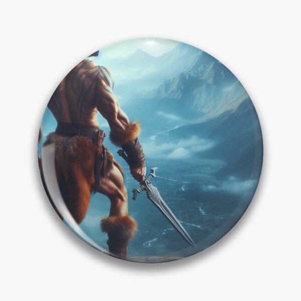 Item preview, The Great Warrior on hill designed and sold by xsctasy.