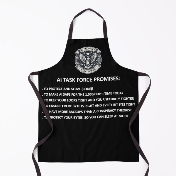 Item preview, AI Security Task Force Promises Funny Stuff designed and sold by SportsT-Shirts.