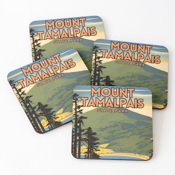 Item preview, Mount Tamalpais State Park Travel Poster designed and sold by ZionPosteria.