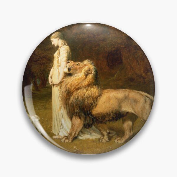 Item preview,  Briton Riviere   Una and the Lion  from Spenser's Faerie Queene  designed and sold by TeeARTHY.