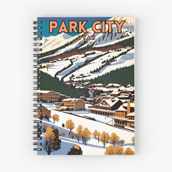 Item preview, Park City Utah Retro Travel designed and sold by ZionPosteria.