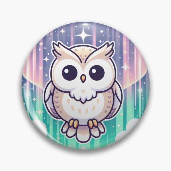 Item preview, black northern lights Owl designed and sold by LemuellTrends.