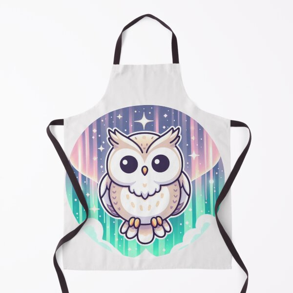 Item preview, black northern lights Owl designed and sold by LemuellTrends.