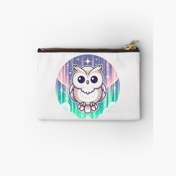 Item preview, black northern lights Owl designed and sold by LemuellTrends.