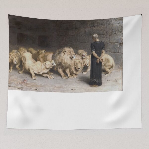 Item preview, Briton Riviere  Daniel in the Lions Den designed and sold by TeeARTHY.