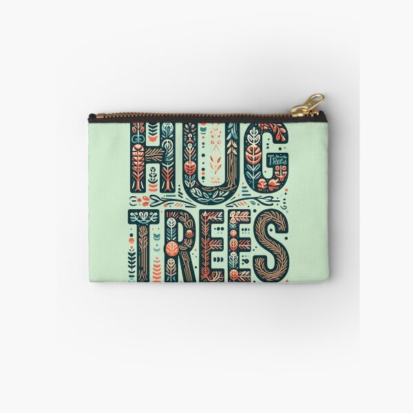 Item preview, Hug Trees, typography designed and sold by maxmaj.