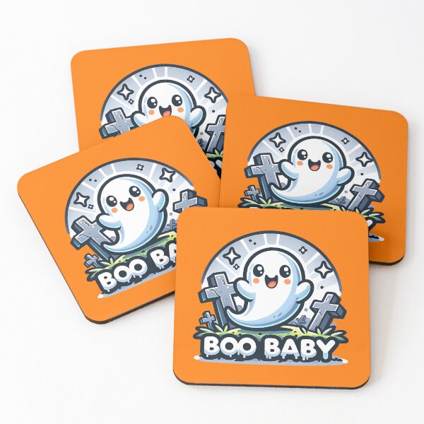 Item preview, Halloween Ghost Boo Baby Cemetery designed and sold by sparsonboutique.