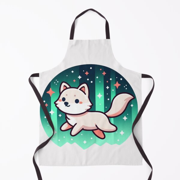Item preview, black northern lights Fox designed and sold by LemuellTrends.