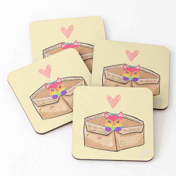 Item preview, KittyWhiskersMew in the Dumb Box designed and sold by Meowmallow.