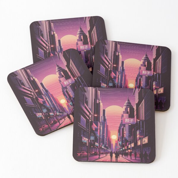 Item preview, Retro Urban Sunset designed and sold by Exodoi.