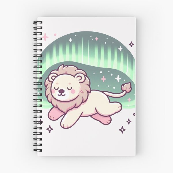 Item preview, black northern lights  Lion designed and sold by LemuellTrends.