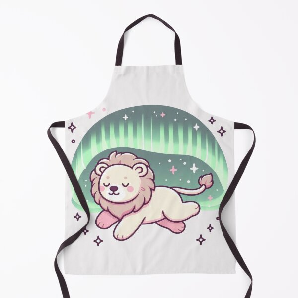 Item preview, black northern lights Lion designed and sold by LemuellTrends.