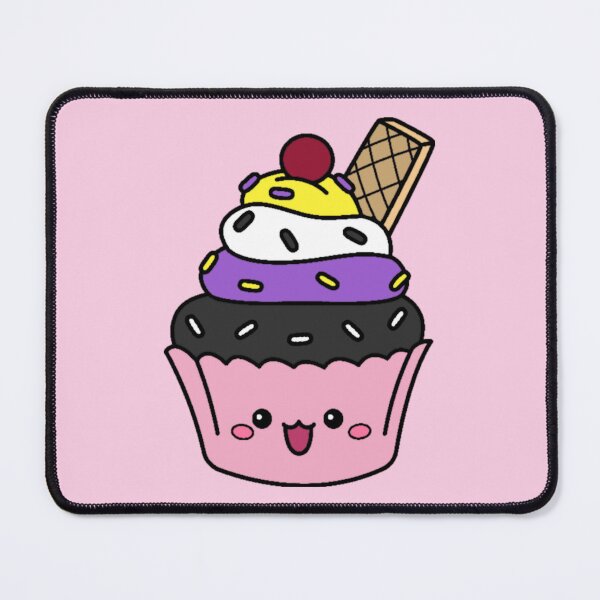 Item preview, Nonbinary Pride Cupcake designed and sold by everything4eva.