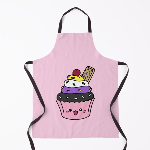 Item preview, Nonbinary Pride Cupcake designed and sold by everything4eva.