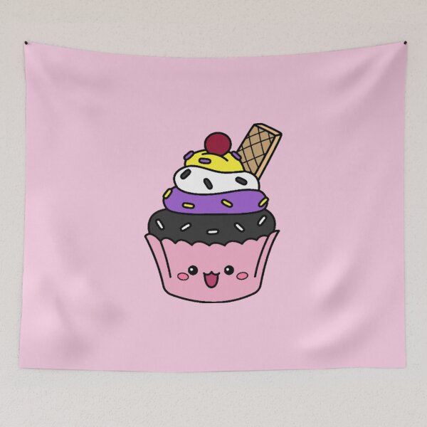 Item preview, Nonbinary Pride Cupcake designed and sold by everything4eva.