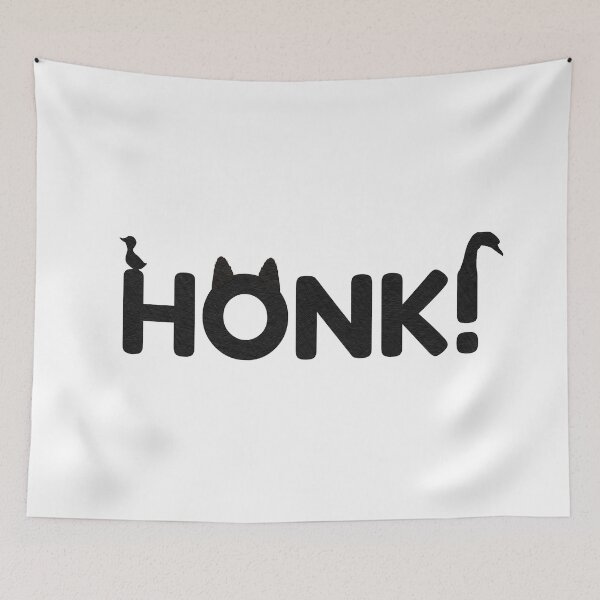 Item preview, HONK!- Dark (Re-Imagined Musical Logo) designed and sold by thatthespian.