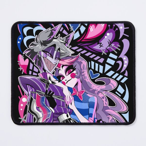 Item preview, Charlie + Alastor Pride Month FANMERCH Black Ver. designed and sold by CessyJanea.