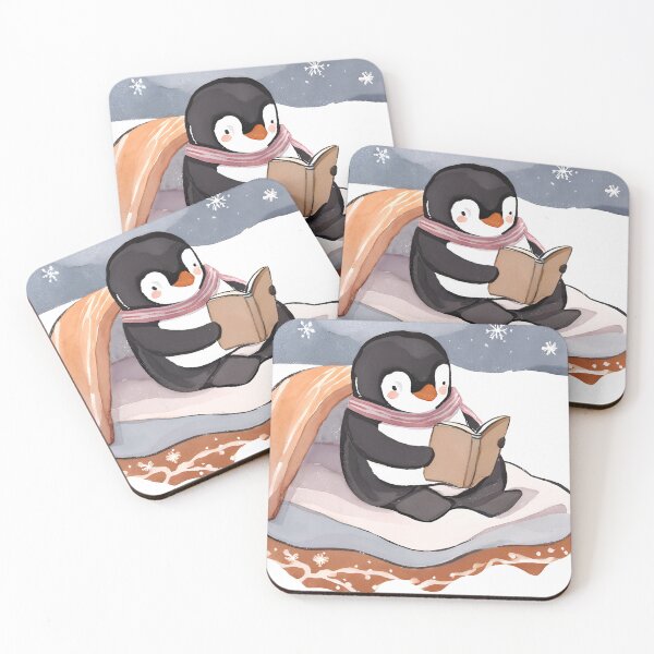 Item preview, READ | SNOW | PENGUIN designed and sold by MUDUGAMU.