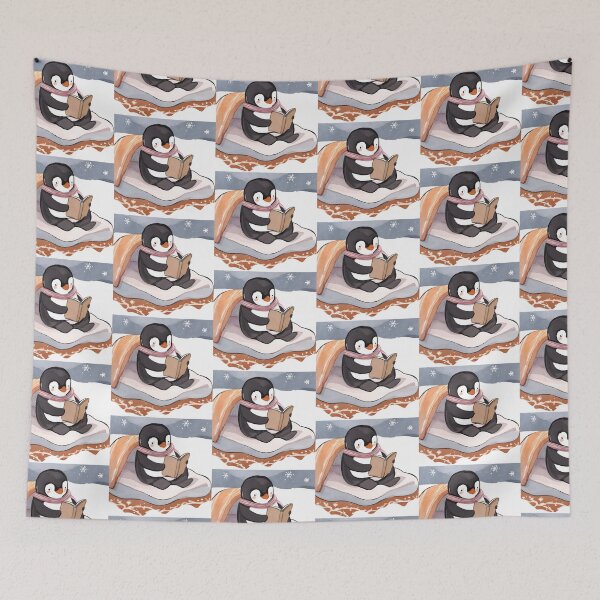 Item preview, READ | SNOW | PENGUIN designed and sold by MUDUGAMU.