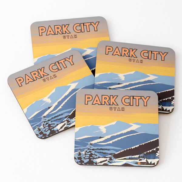 Item preview, Park City Utah Vintage Travel designed and sold by ZionPosteria.