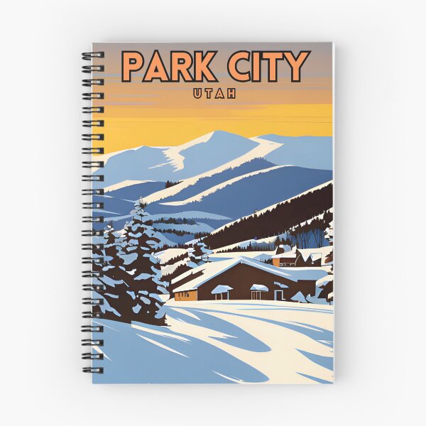 Item preview, Park City Utah Vintage Travel designed and sold by ZionPosteria.