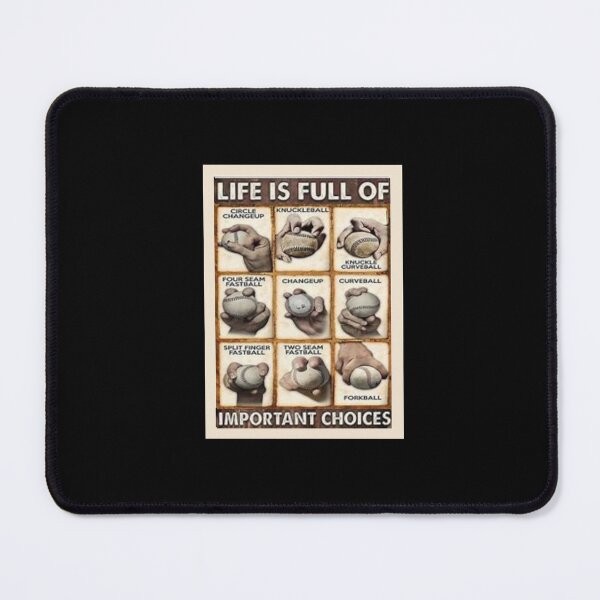 Item preview, Baseball Pitch Life Is Full Of Important Choices designed and sold by CBCreations73.