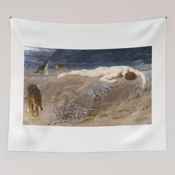 Item preview,  Briton Riviere  rivière, briton - Dead Hector designed and sold by TeeARTHY.