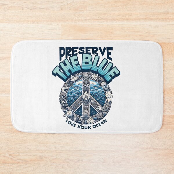 Item preview, Preserve the Blue - Love Your Ocean Peace Design designed and sold by Taans-Creation.