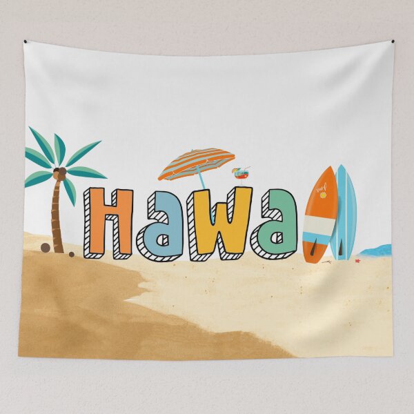 Item preview, Hawaii Beach Days designed and sold by FunandWhimsy.