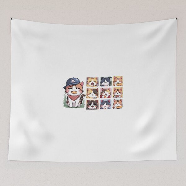 Item preview, Cool and Funny Cat Stickers #2 designed and sold by Kinyah88.