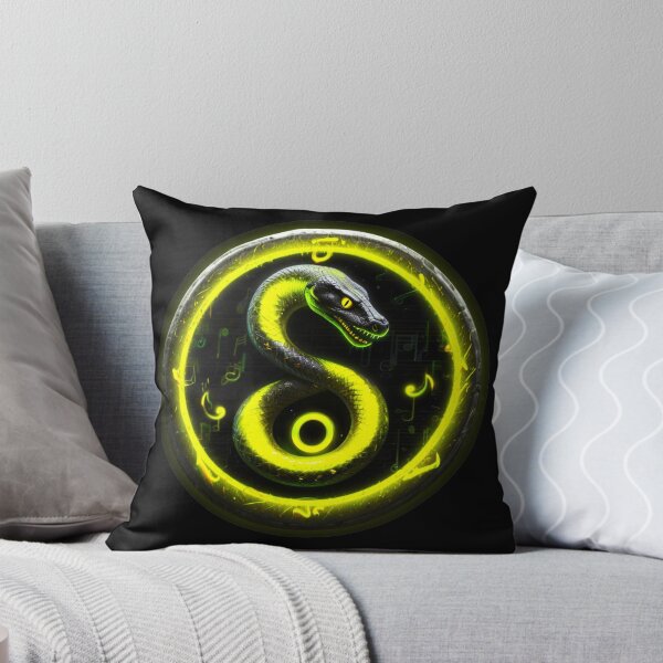 Item preview,  Magnificent fluorescent yellow snake designed and sold by Astralia.