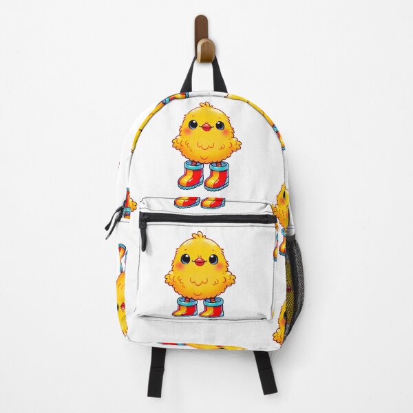 Item preview, Adorable Cartoon Chick in Rain Boots - Cute Illustration designed and sold by Simplystik.