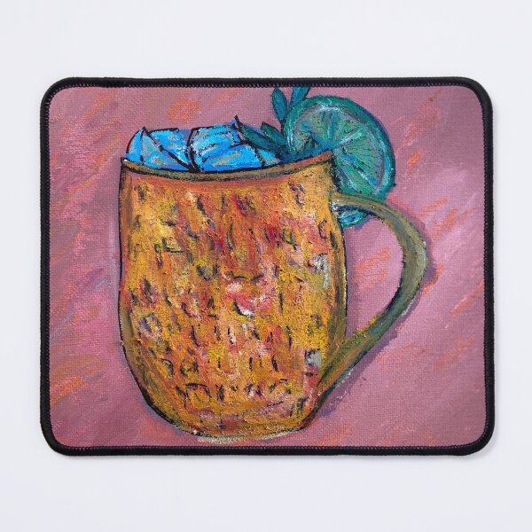 Item preview, Impressionist Moscow Mule designed and sold by LilySnowArt.