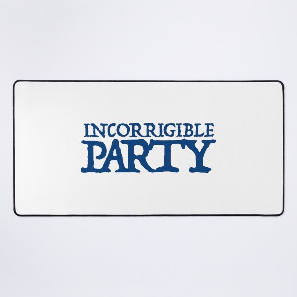 Item preview, Incorrigible Party Text Logo designed and sold by ip-podcast.