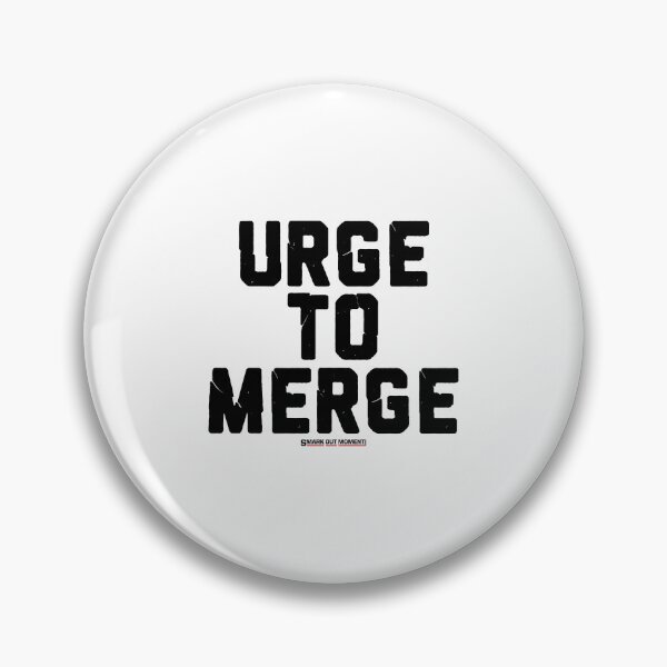 Item preview, Urge to Merge (Smark Out Moment - black) designed and sold by Smark Out Moment.