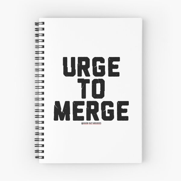 Item preview, Urge to Merge (Smark Out Moment - black) designed and sold by Smark Out Moment.