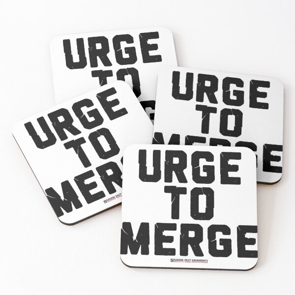 Item preview, Urge to Merge (Smark Out Moment - black) designed and sold by Smark Out Moment.