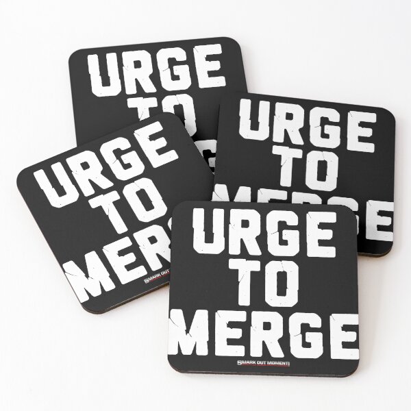Item preview, Urge to Merge (Smark Out Moment - white) designed and sold by Smark Out Moment.