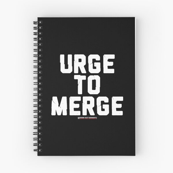 Item preview, Urge to Merge (Smark Out Moment - white) designed and sold by Smark Out Moment.