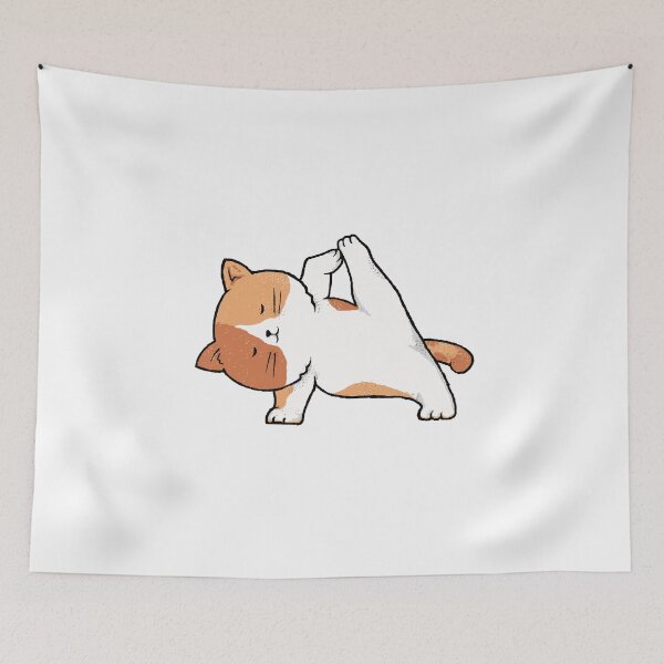 Item preview, cat yoga designed and sold by massingso.